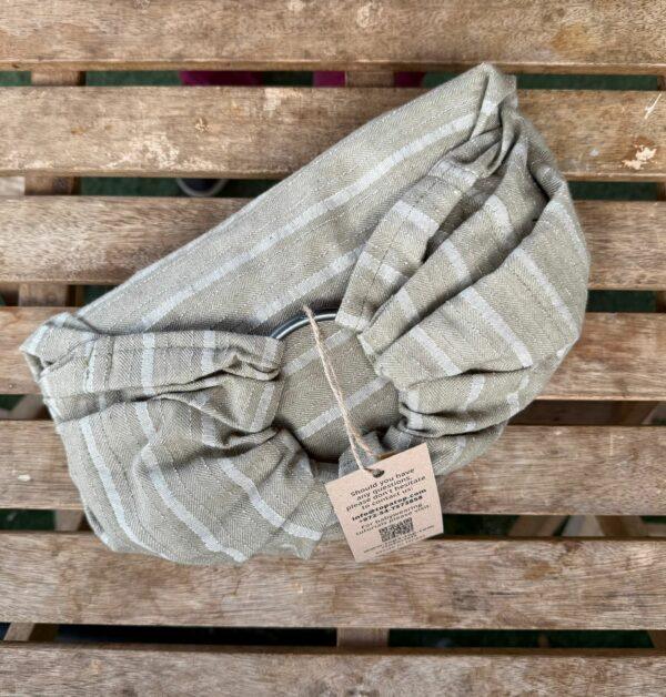 מנשא טבעות כותנה פשתן1