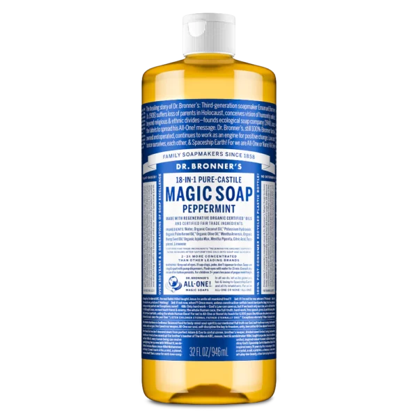 דר ברונר סבון נוזלי מנטה