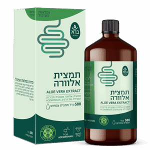 ברא צמחים - תמצית משקה אלוורה