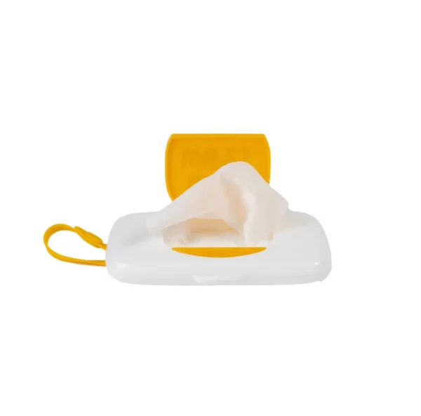 אונלי וויפס קופסת מגבונית צהובה1